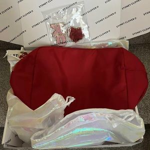 Large Stoney Clover Lane Ruby Pouch